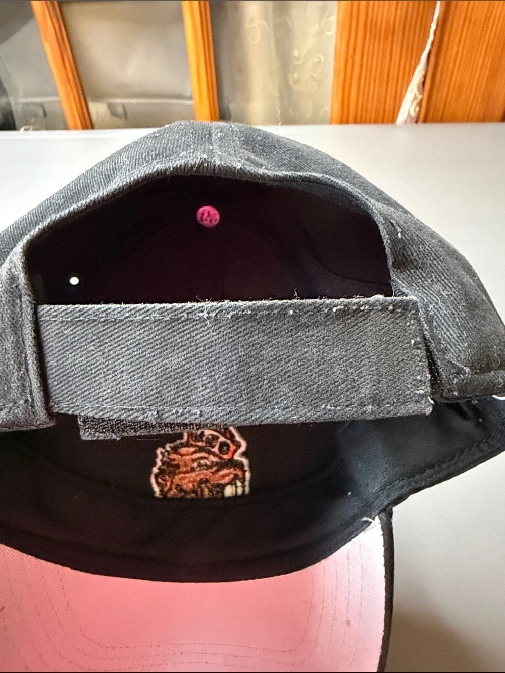 🦫 Toddler Black Baseball Cap with  en y the Beaver Logo.